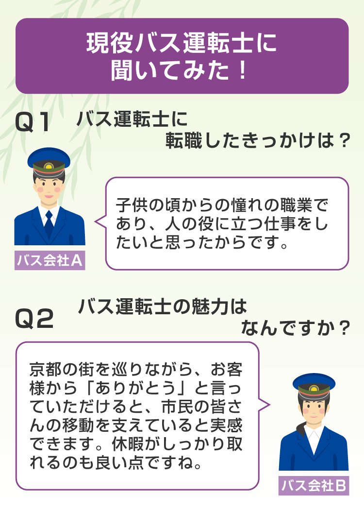 現役バス運転士に聞いてみた！1